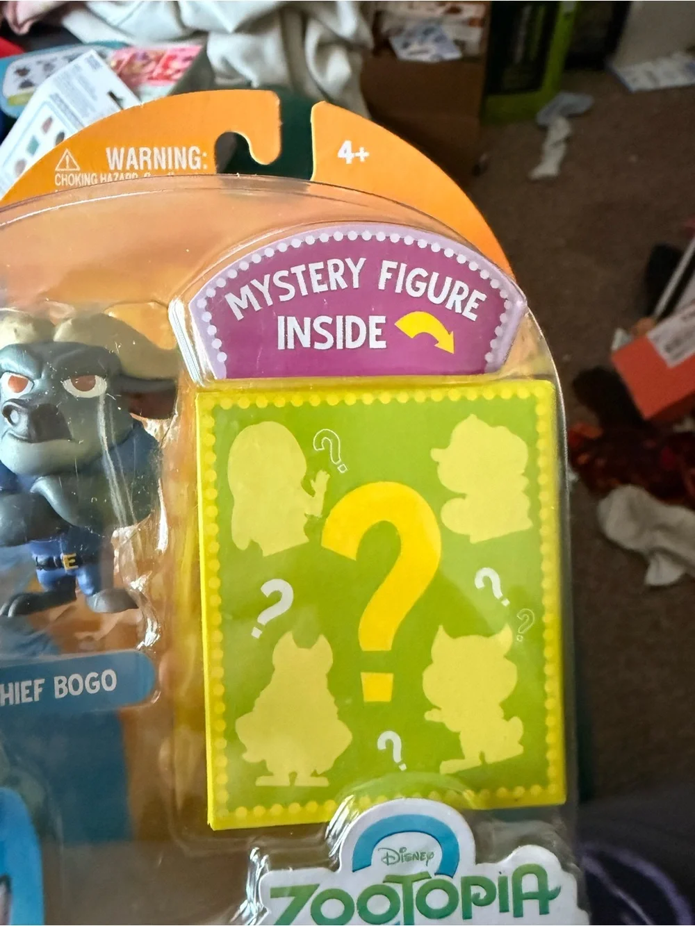 Disney Zootopia 2 Chief Bogo and a Mystery Figure